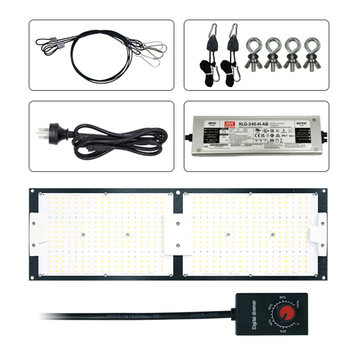 EU Stock! Kingbrite 240W Samsung LM301H 3500K+Epistar 660nm UV IR LED Grow Light