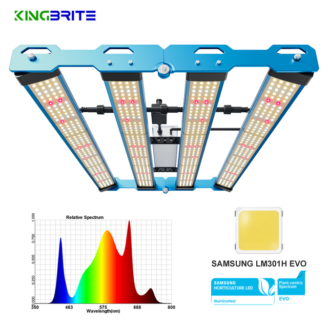 EU Stock! Newest LM301H EVO! 240W KingBrite Led Grow Light Samsung LM301H EVO Grow Light Bar