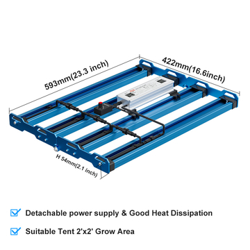 EU Stock! Newest LM301H EVO! 240W KingBrite Led Grow Light Samsung LM301H EVO Grow Light Bar