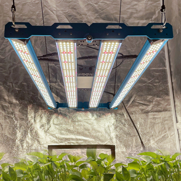 For 3x3 ft Tent Rotatable KingBrite P55 320W Full Spectrum Samsung LM301H EVO LED Grow Lights