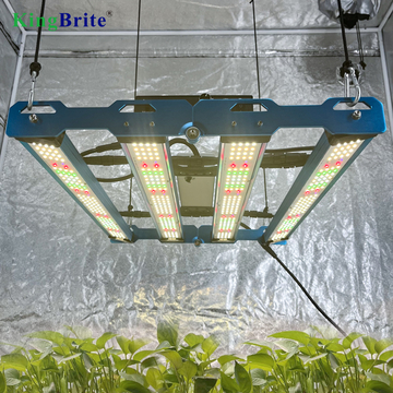 NO Tax to EU, UV IR Separate Switches, KingBrite 240W Samsung LM301H EVO Mint White with Emerald Green LED Grow Light Bar