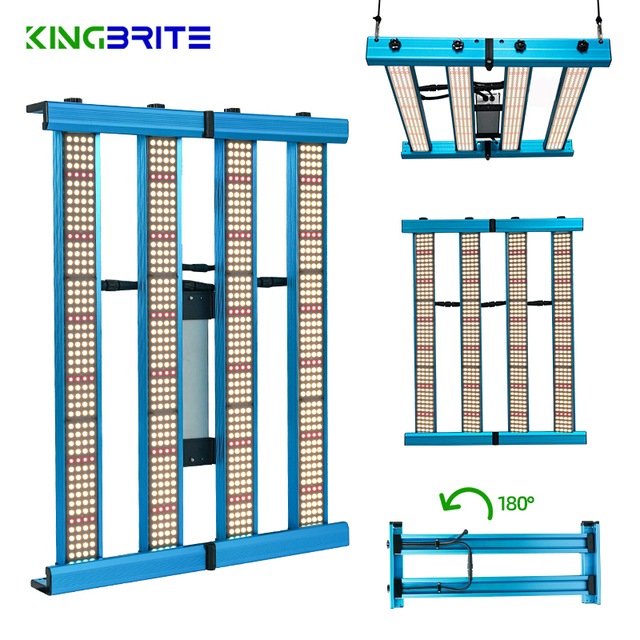 Free Tax to EU, KingBrite 240W LED grow lights 4 Bar Samsung LM301H/LM281B+Epistar 660 UV IR led grow light bar