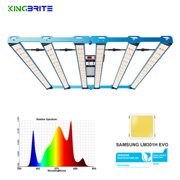 EU Stock! LM301H EVO 480W! Rotatable KingBrite 480W Led Samsung LM301H EVO Osr 660nm 730nm Full Spectrum Led Grow Bar Light